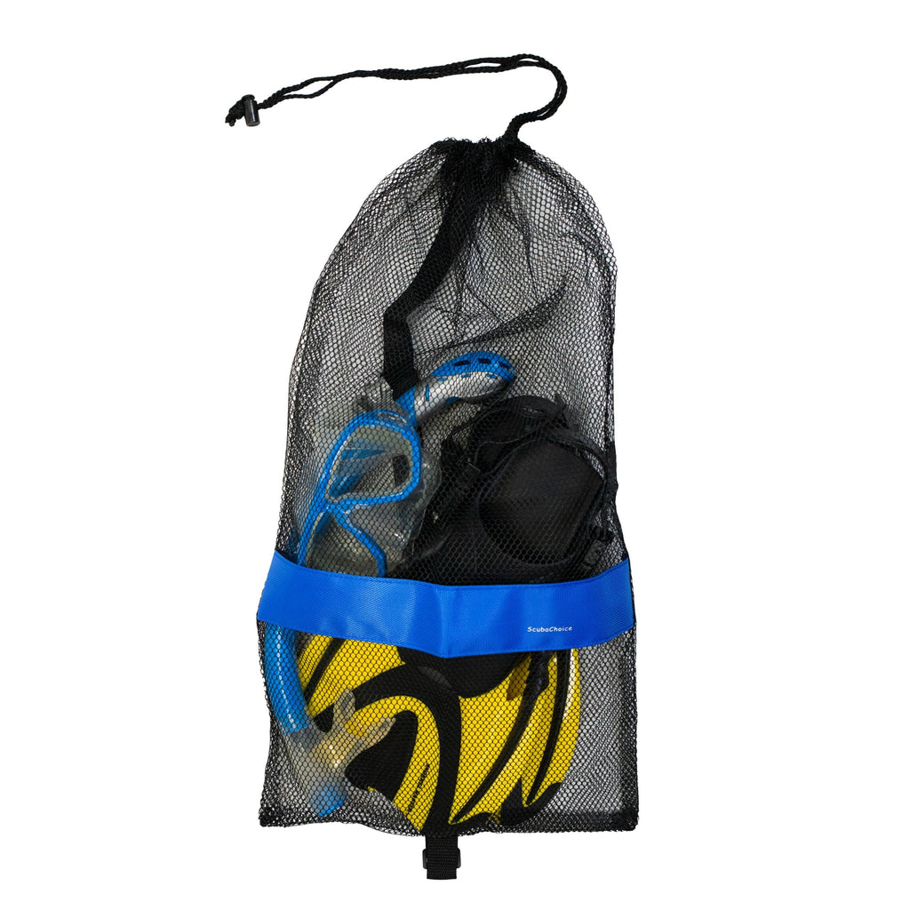 25 × 13 in. Mesh Gear Bag with Shoulder Strap