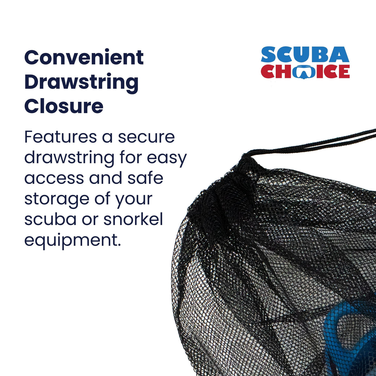 31 × 18 in. Dive Gear Mesh Bag
