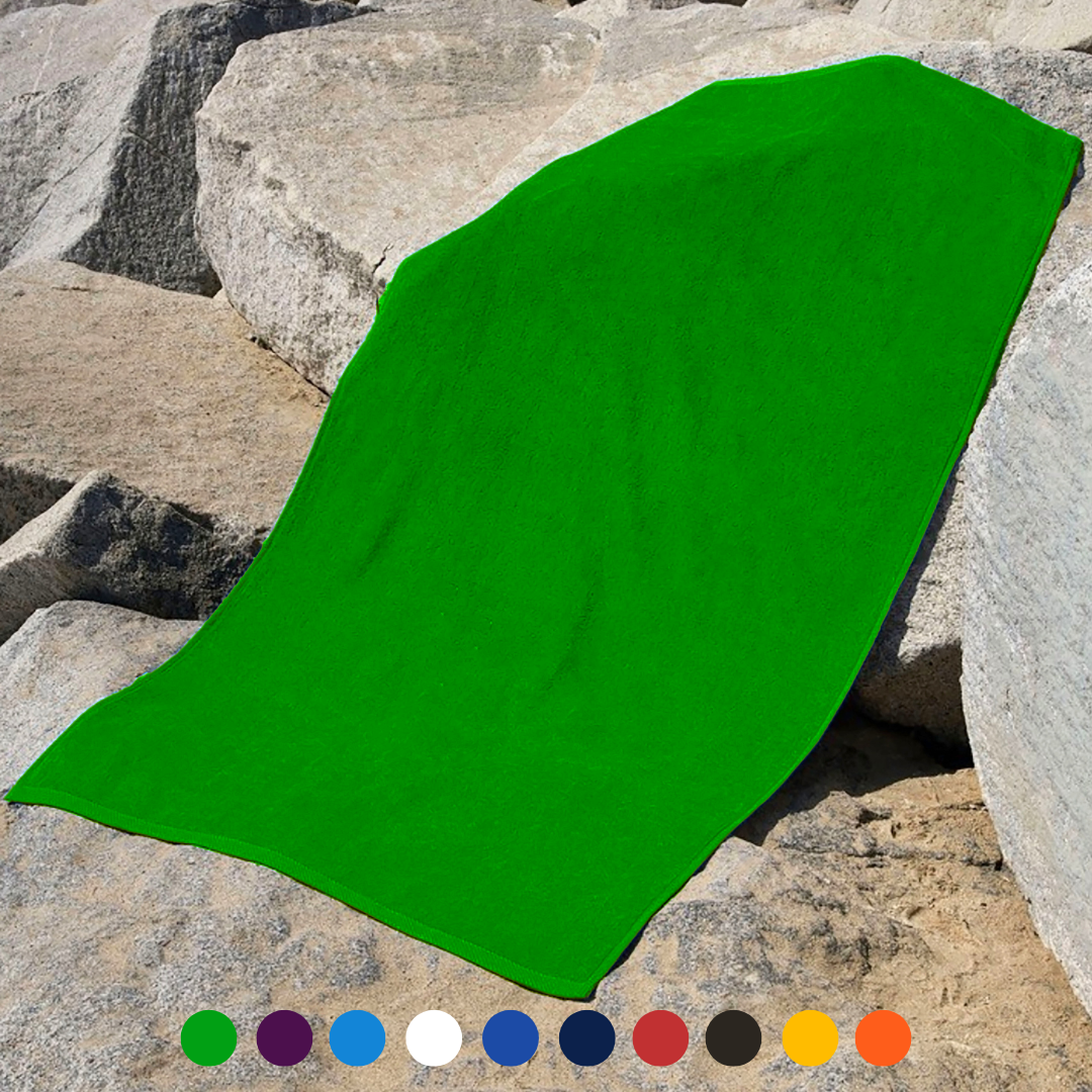 Cotton Velour Beach Towel