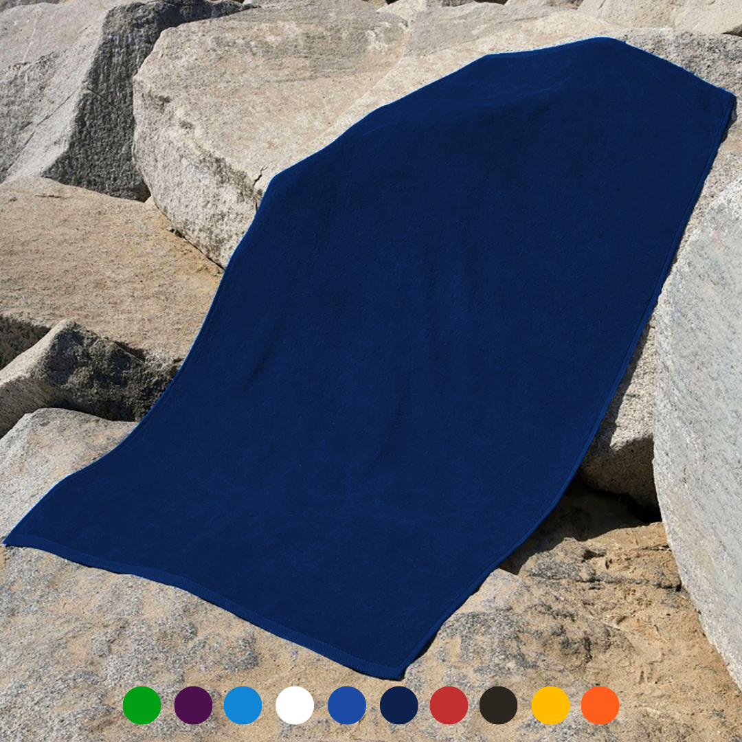 Cotton Velour Beach Towel