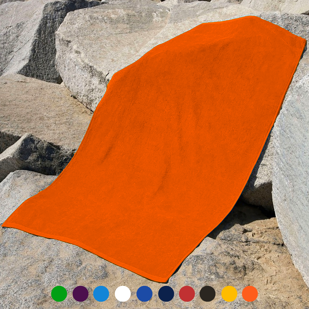 Cotton Velour Beach Towel