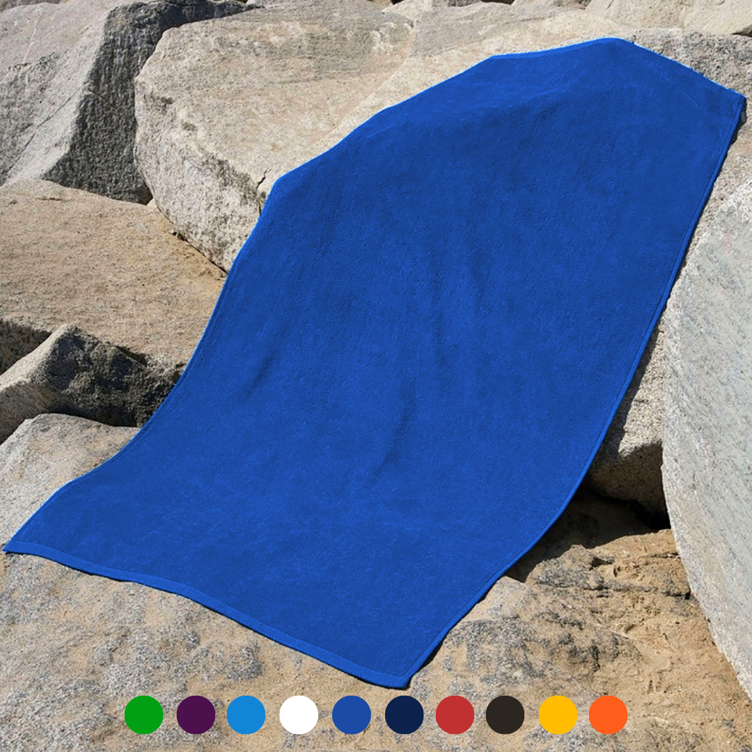 Cotton Velour Beach Towel