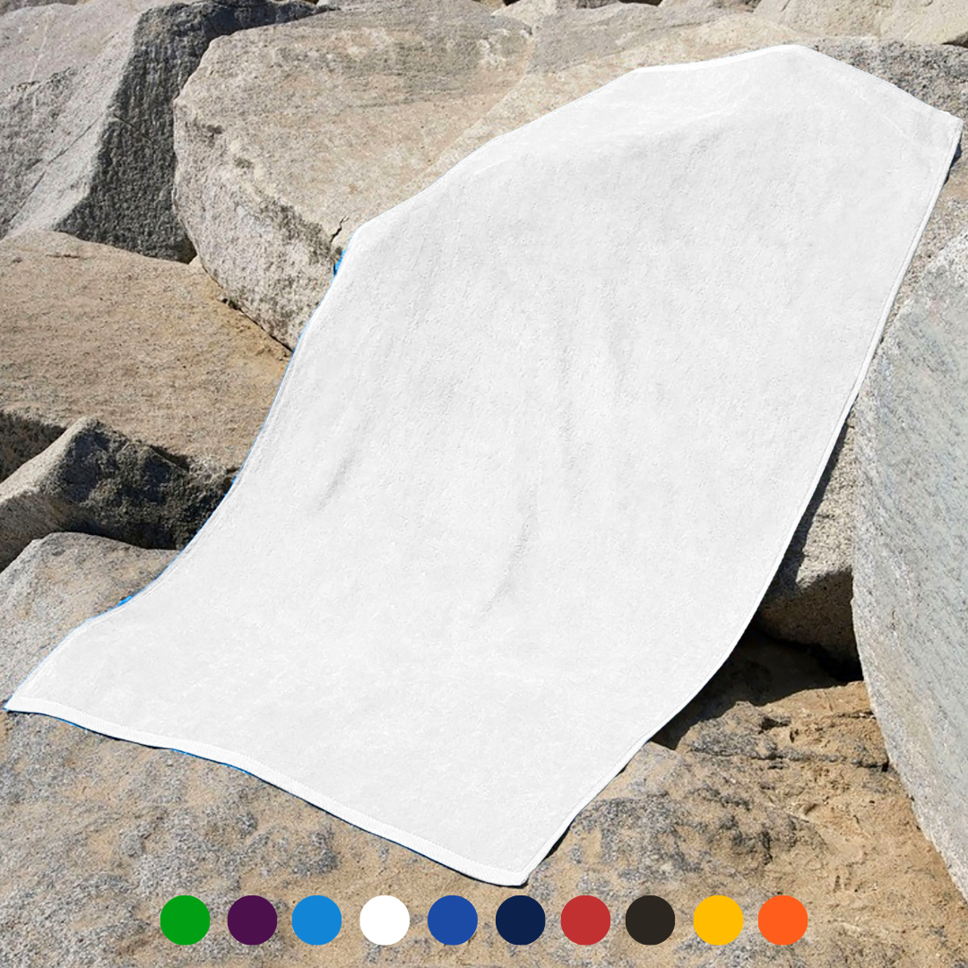 Cotton Velour Beach Towel
