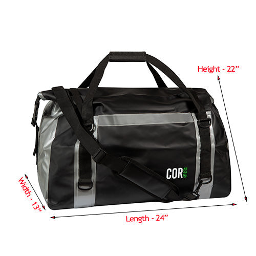 60L Waterproof Roll-Top Dry Duffel