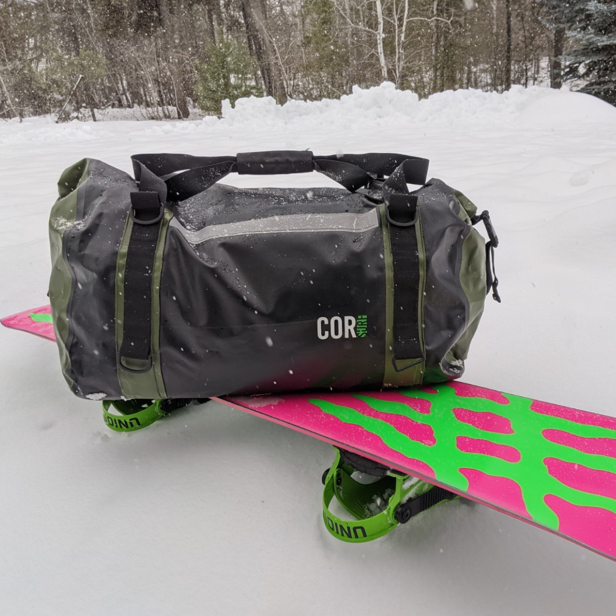 60L Waterproof Roll-Top Dry Duffel